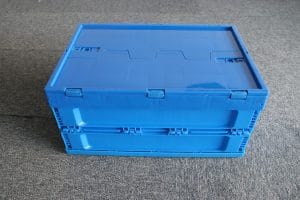 plastic folding crate