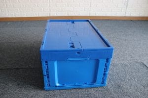 plastic folding crate