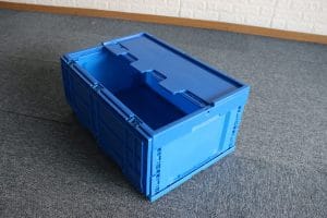 plastic folding crate