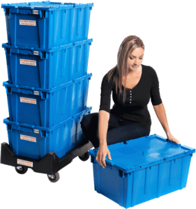 plastic containers totes with lids