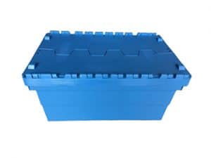 hinged lid storage bins