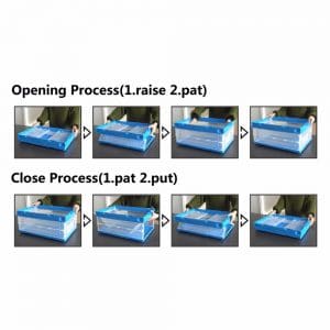 Plastic Collapsible Storage Boxes