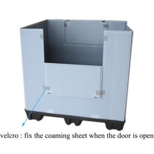Plastic Foldable Coaming Box