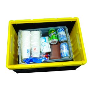 colorful clevermade plastic foldable box